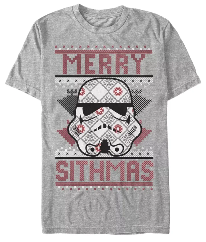 Star Wars Men's and Women's Spring/Summer short-sleeved T-shirt, sci-fi retro casual printed Star Wars logo, daily fan gift