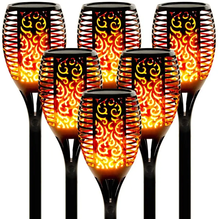 Solar Tiki Torches …