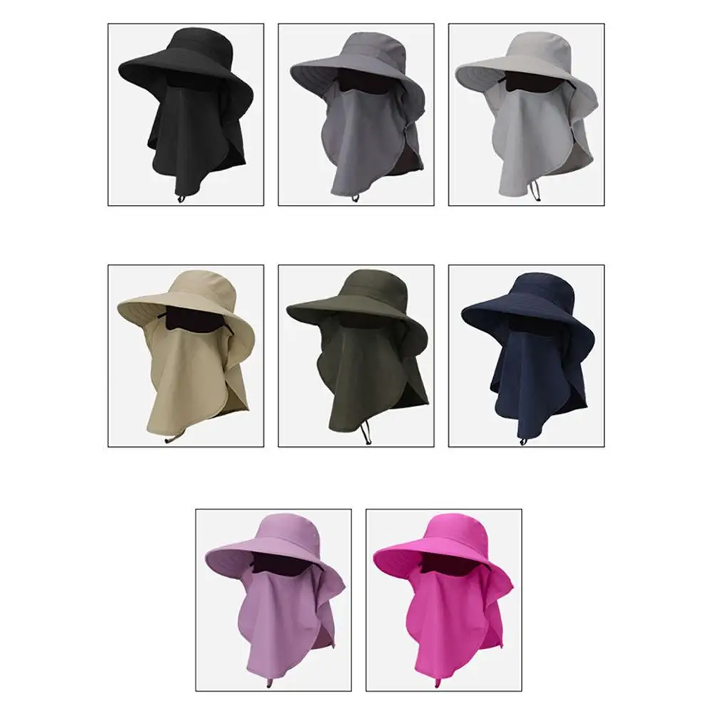 

Water resistant Sun Hat Protective Anti spatter Face Cover Summer Wide Brim Gardening Beach Park Camping Hiking Design