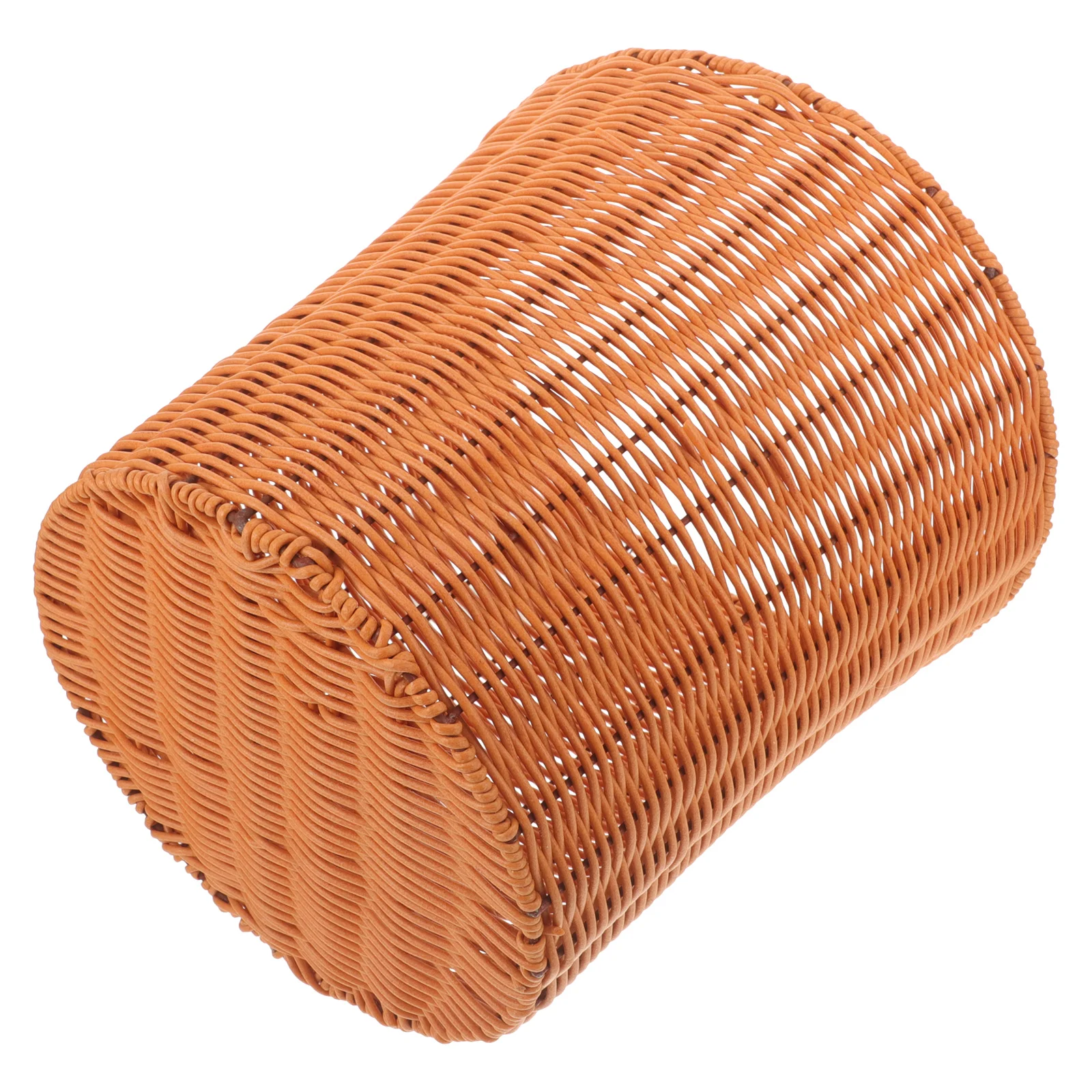 

Woven Trash Can Storage Kitchen Versatile Waste Basket Living Room Garbage Bin Fruit Basket Weaving Container