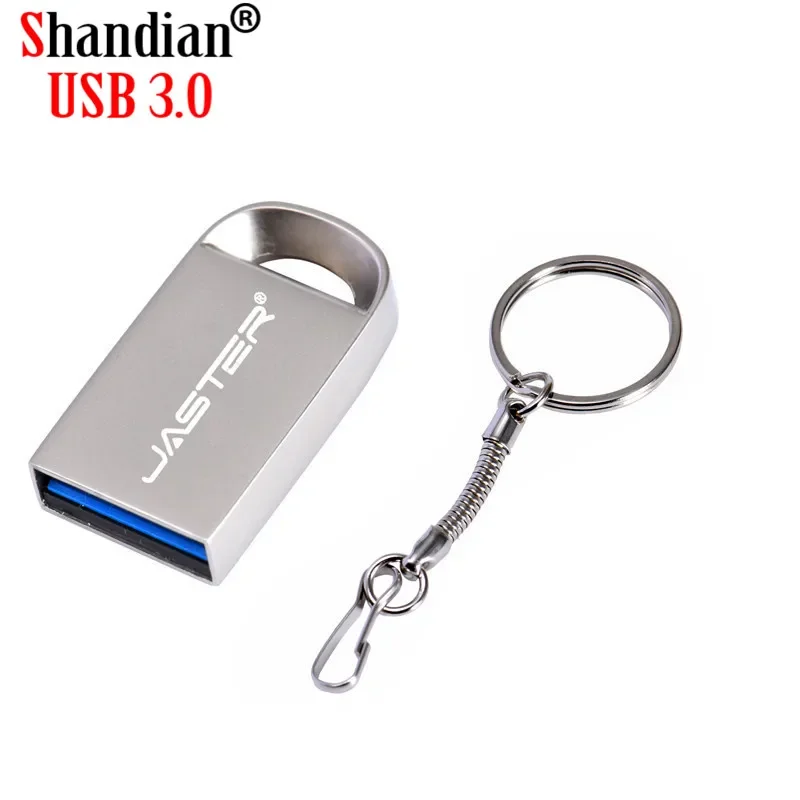 SHANDIAN USB 3.0 Mini USB Metal 4GB 16GB 32G 64GB Flash Drive pen drive waterproof usb stick pen drive High speed customer logo