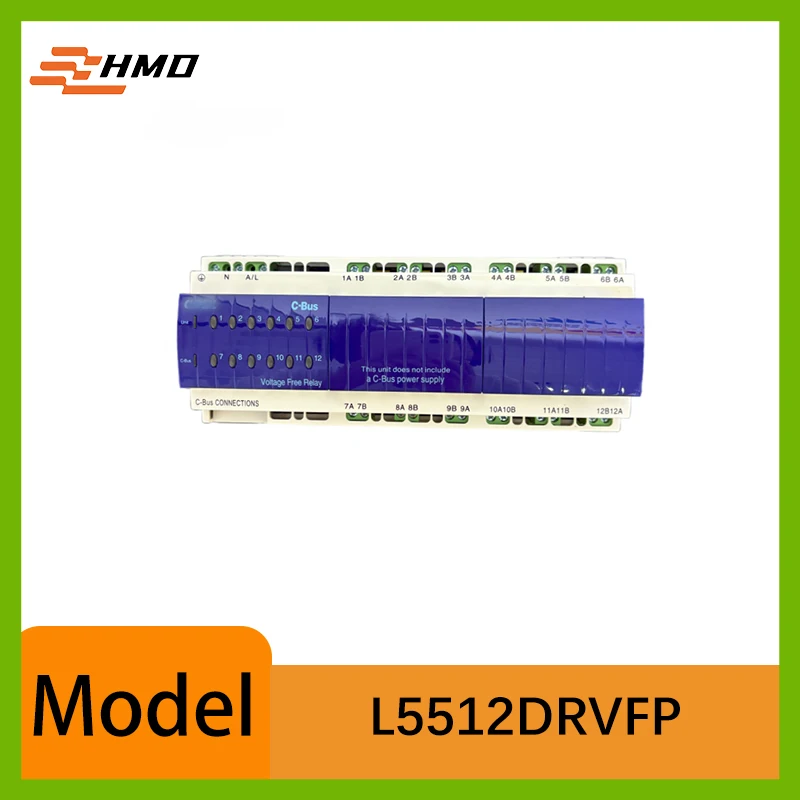 L5512RVFP C‑Bus 10A 12‑Channel Relay Module for Building Automation