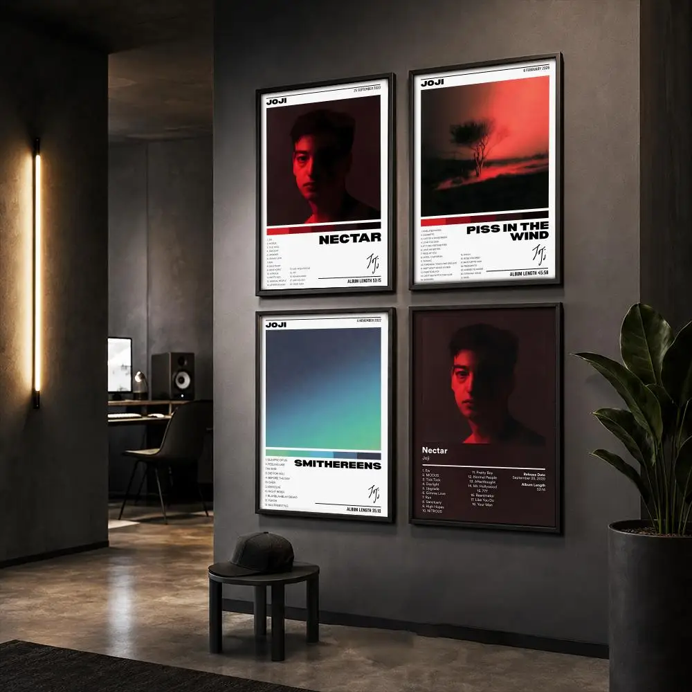 J-Joji Rapper Album Poster HD Wall Art Wall Stickers Home Living Room Bedroom Bar Office Decor Prints