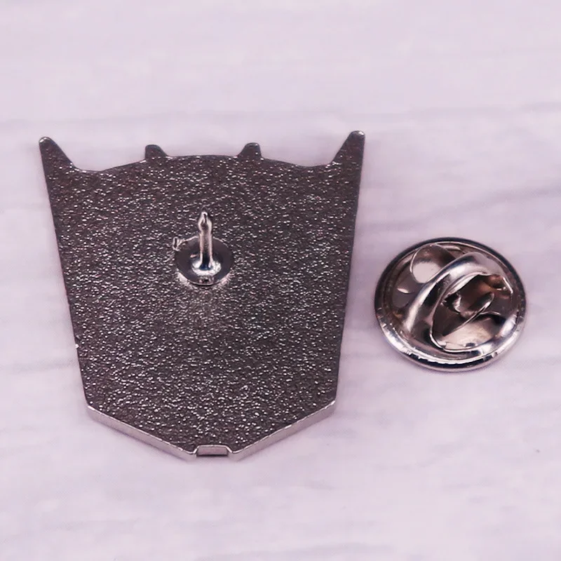 الإبداع أنيمي روبوت المينا بروش مثيرة للاهتمام شارة معدنية على ظهره ملحق الديكور دبوس إرسال المشجعين بوتيك ميدالية هدية