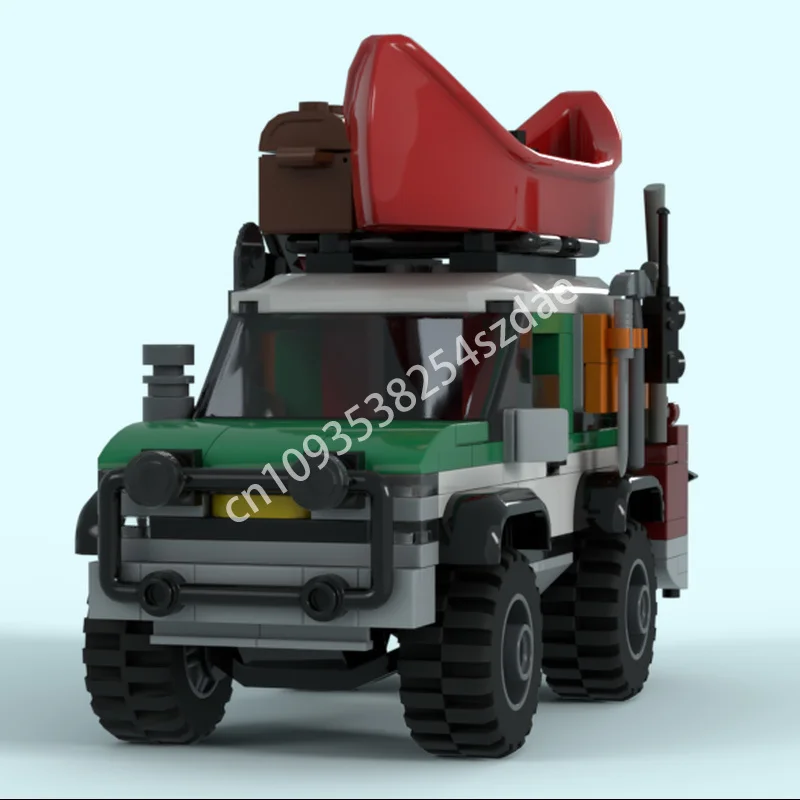 

246 шт. MOC 80's Overland SUV "Tahoe" строительные блоки креативная рождественская игрушка в подарок образовательная конструкция пластик креативный