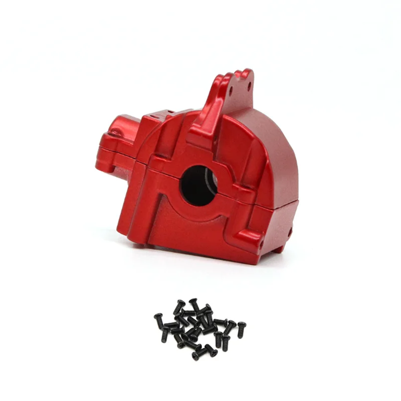 

Metal Upgrade Retrofit Gearbox Cover For WLtoys 1/14 144010 144001 144002 1/12 124016 124017 124018 124019 RC Car Parts