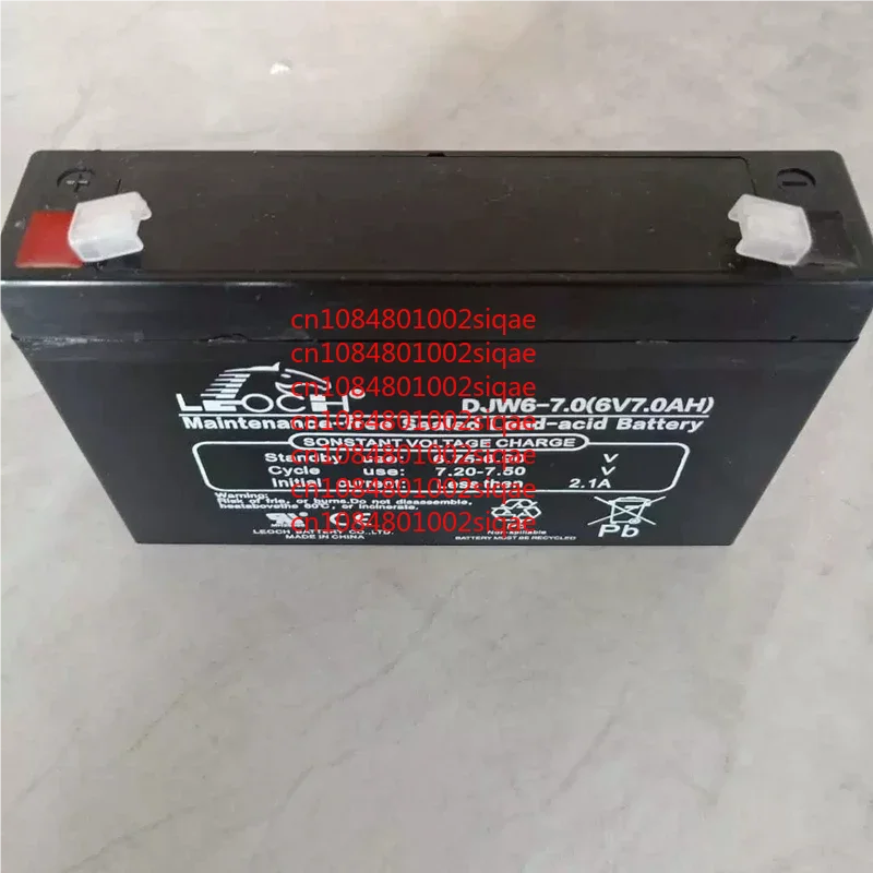 DJW6-7 6V 7.0AH Storage Battery Maintenance Free for Electric Vehicles 6V7AH WYORESY