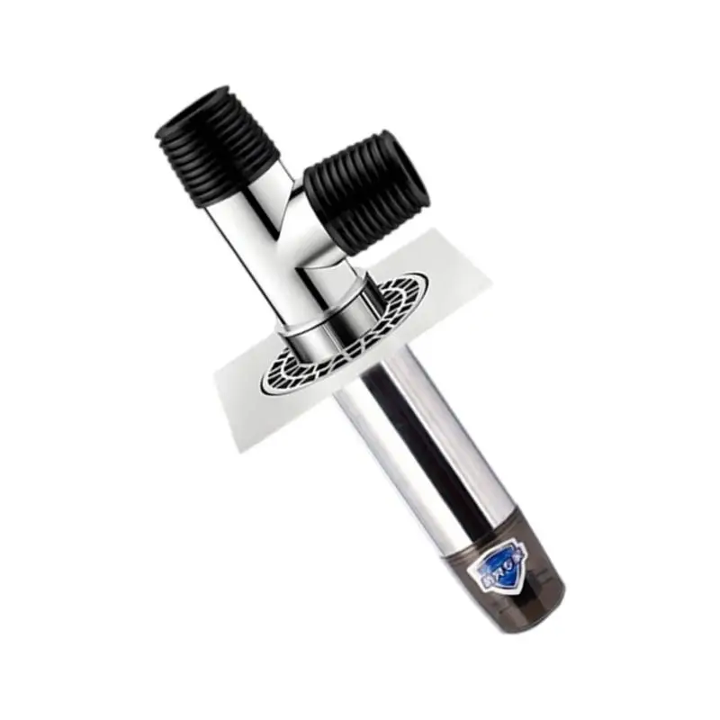 652F Washing Machine Floor Drain Adapter Tees Joint AntiOverflow Sewer Elbow Pipe Connector Bathroom Accessories Enduring