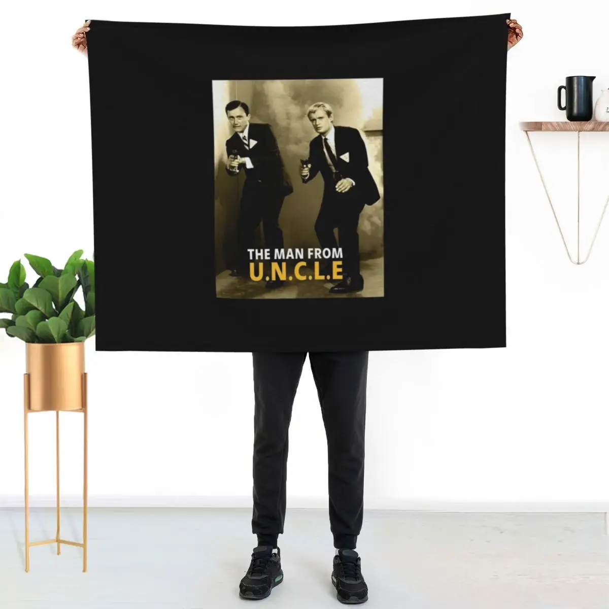 The Man from UNCLE 1964 Full Series Throw Blanket Giant Sofa manga Decorative Throw Soft Plaid Decorative Sofa Blankets