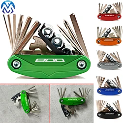For z800 Z800E Z800 W800 2012 2013 2014 2015 2016 Accessories Motorcycle CNC Portable Tool Repair Screwdriver Set