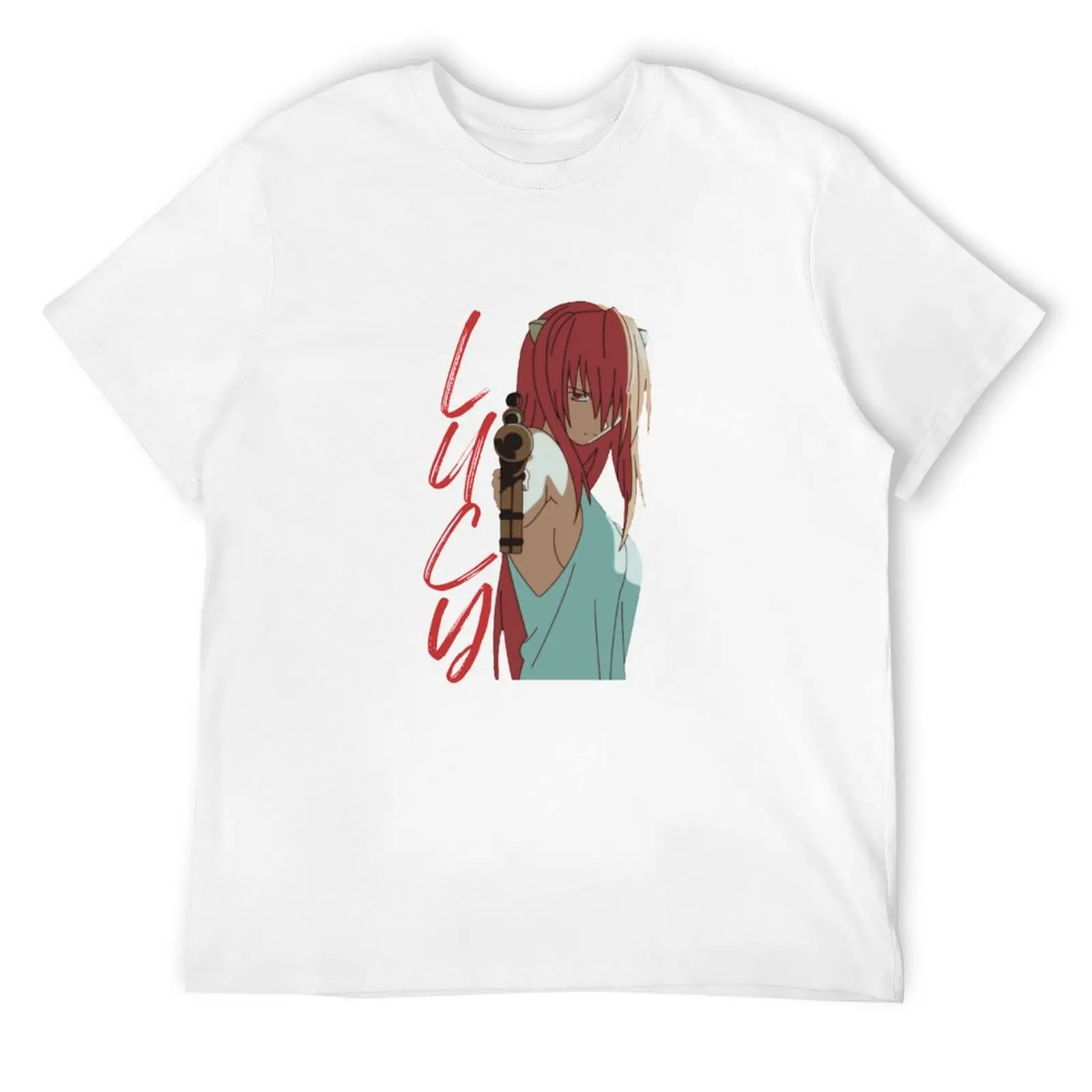 Lucy Elfen Lied - ORIGINAL by SillyFun.redbubble.com T-Shirt Man t-shirt funny gifts street wear Blouse T-shirt men