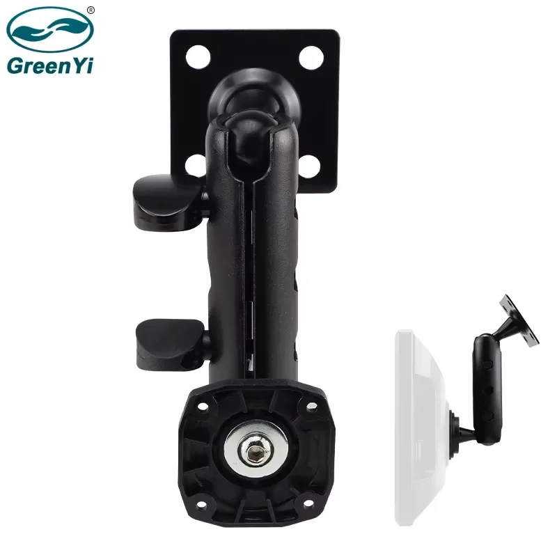 GreenYi car Can rotate 180 ° suitable Iron sheet bracket for car desktop 7/8/9/10inch monitor