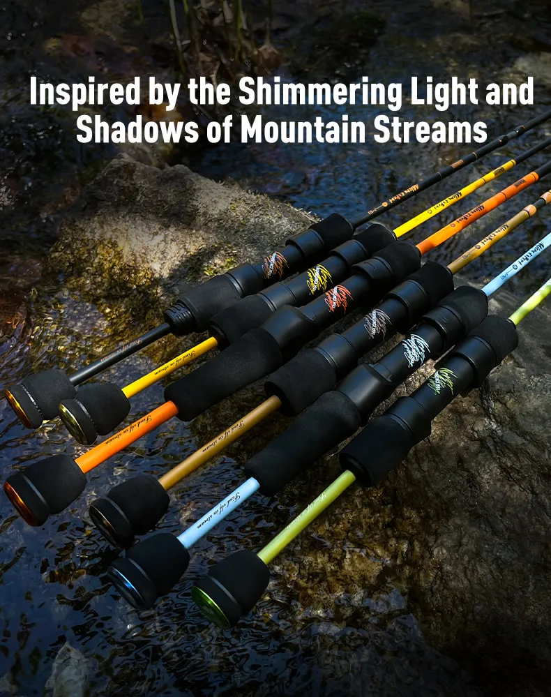 Kingdom Micro Expert Stream Angelrute 1,49 m 1,5 m 1,65 m 1,8 m Ultraleichte MF Action FUJI A 24 + 30T Carbon Fiber Stream Reiserute – Detail 11