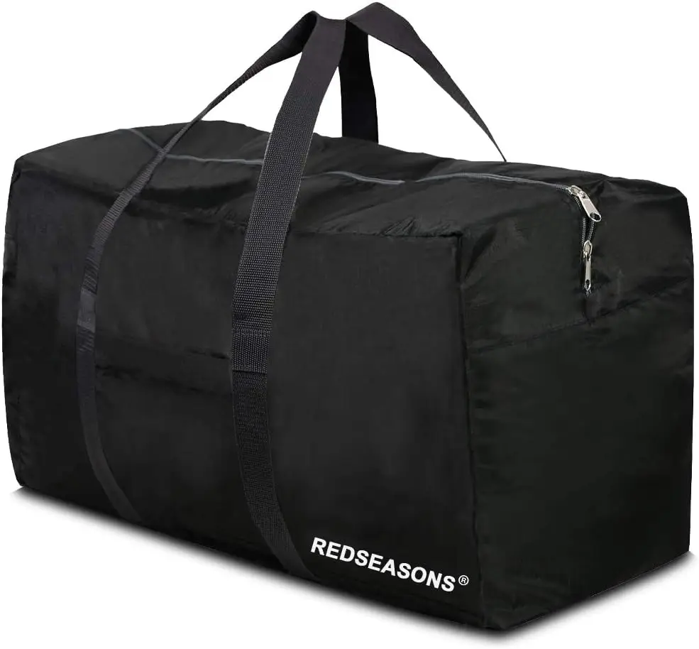 

Extra Large 96L Travel Duffle Bag Lightweight Foldable for Men Women, Black