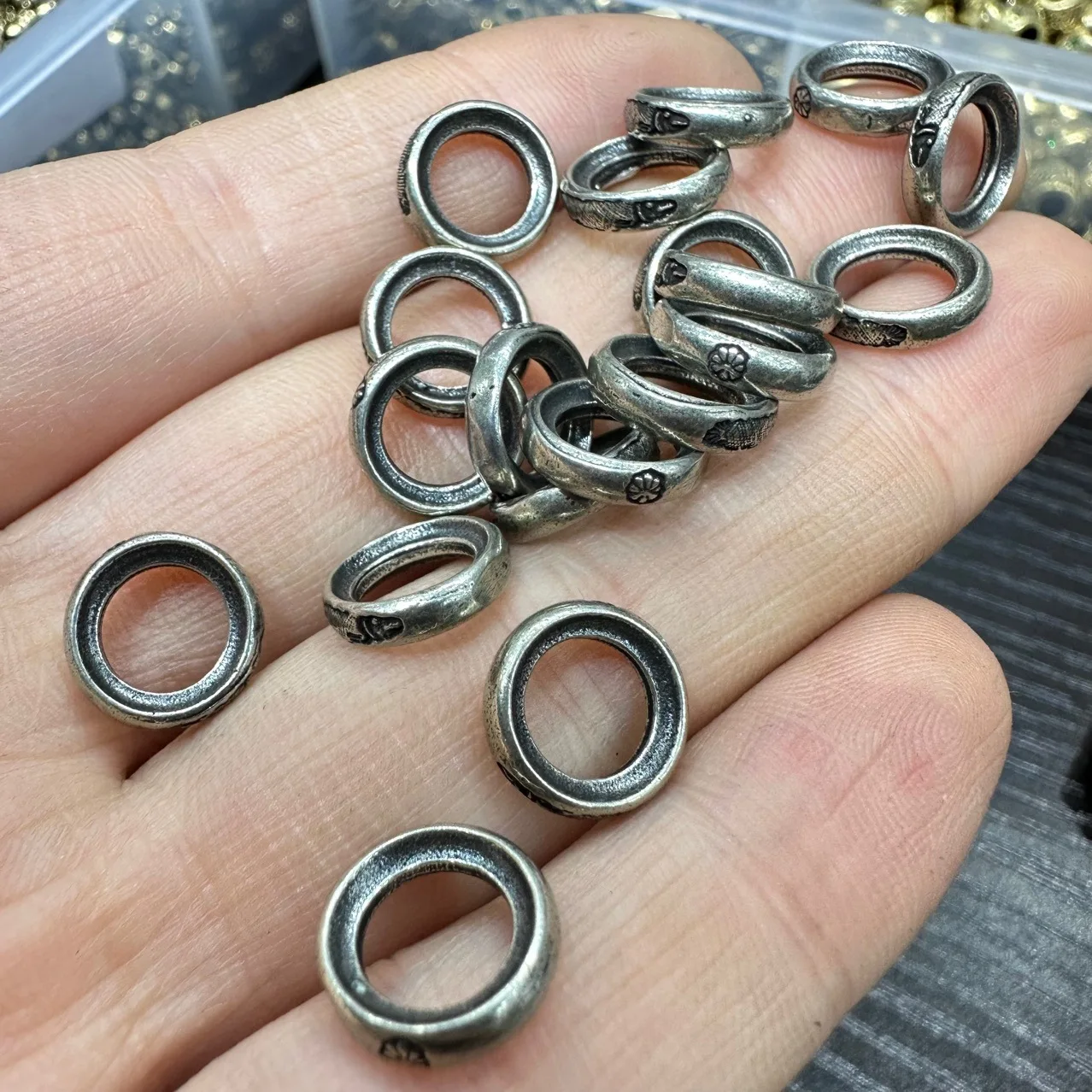 DIY Copper Round Washer Spacer for Bracelet Fashion Accessory