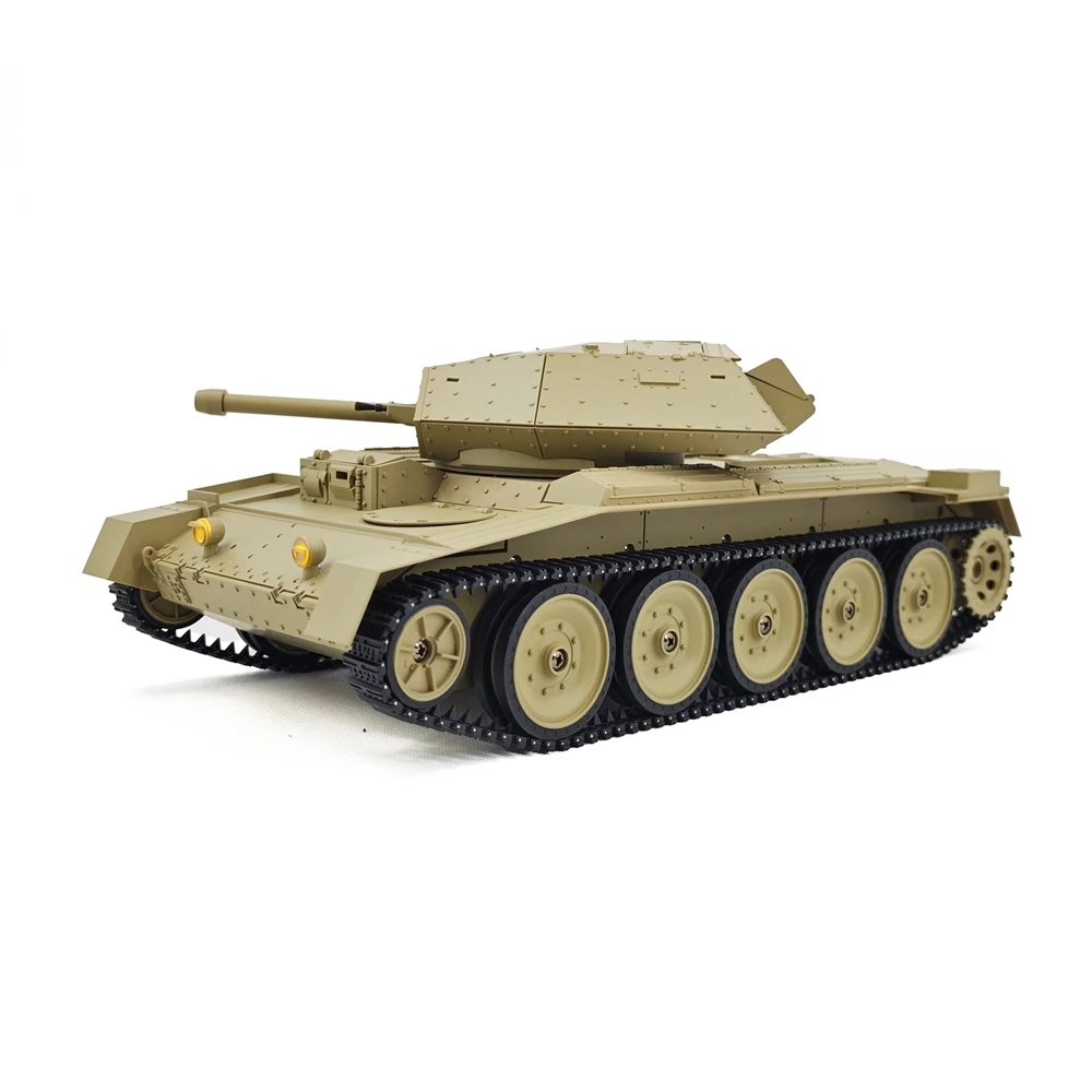 RC Panzer 1/16 UK Crusader MK.III Militärpanzer Fahrzeug 2,4G Drahtlose elektrische Fernbedienung Track Panzer Modell Spielzeug Geschenk