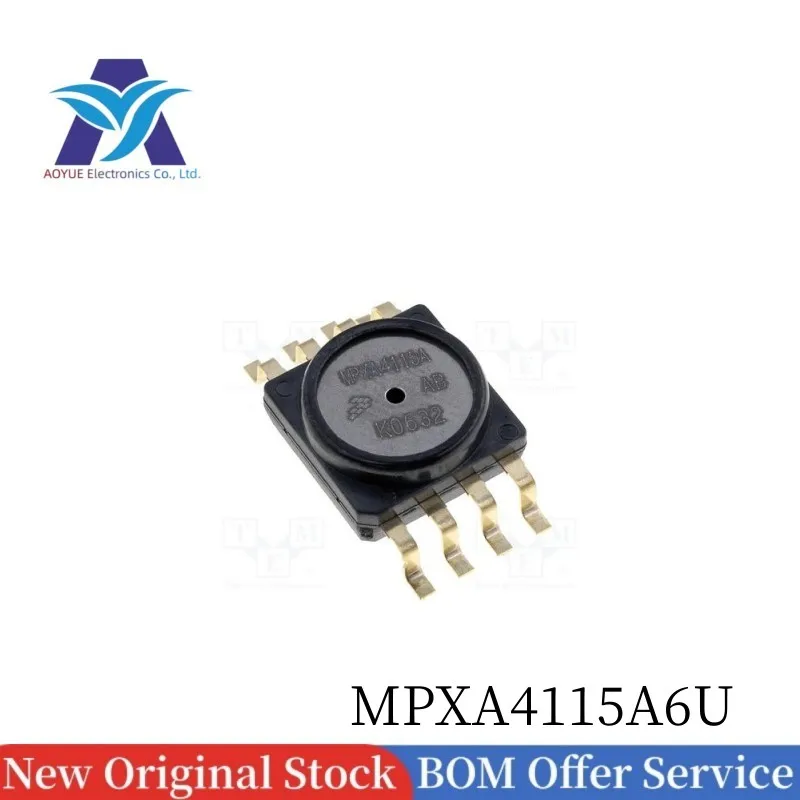 

1pcs/lot New Original IN STOCK MPXA4115A6U MPXA4115A SOP-8 Board Mount Pressure Sensor