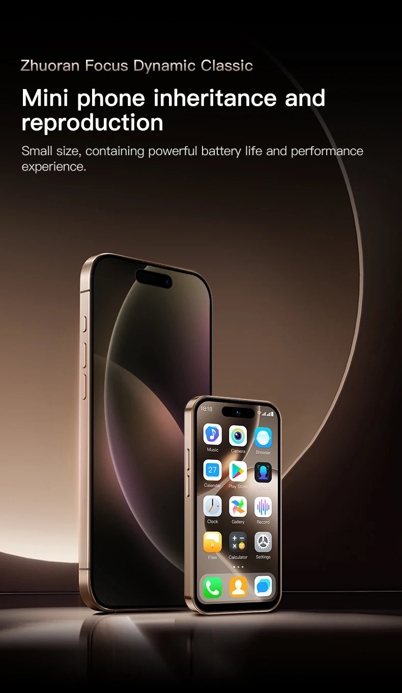 【 Face ID Small Screen Artifact 】 ONEMYTH M16 Pro Mini Smart Phone 4-inch Screen+Dual SIM+2000mAh 2+16GB Practical Configuration