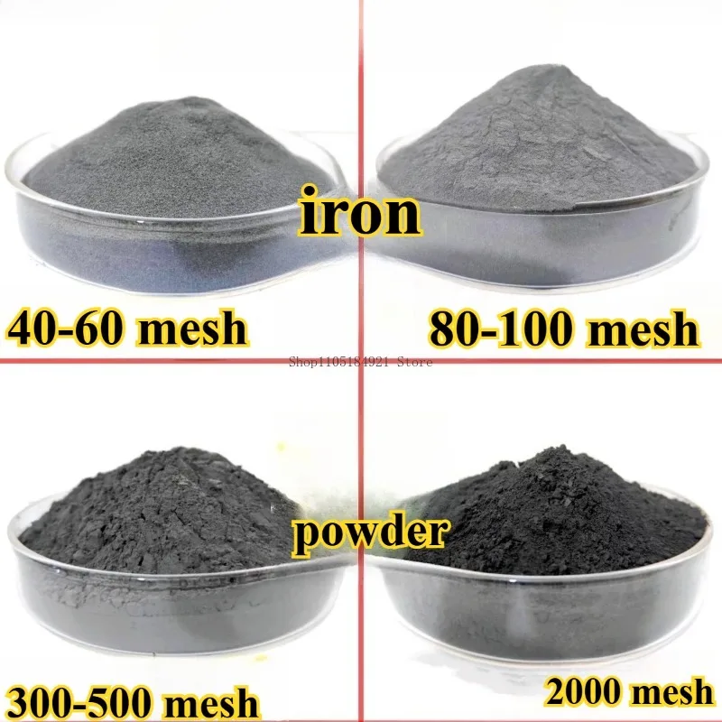 

500G 2000 mesh High purity iron powder Fe metal fine gray black powder agriculture metallurgical machinery industrial materials
