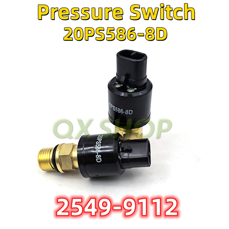 

2549-9112 Pressure Switch Sensor For Doosan Daewoo DH220-5 DH225-7 DH220-7 DH370-7 Excavator Repair Spare Parts 20PS586-8D