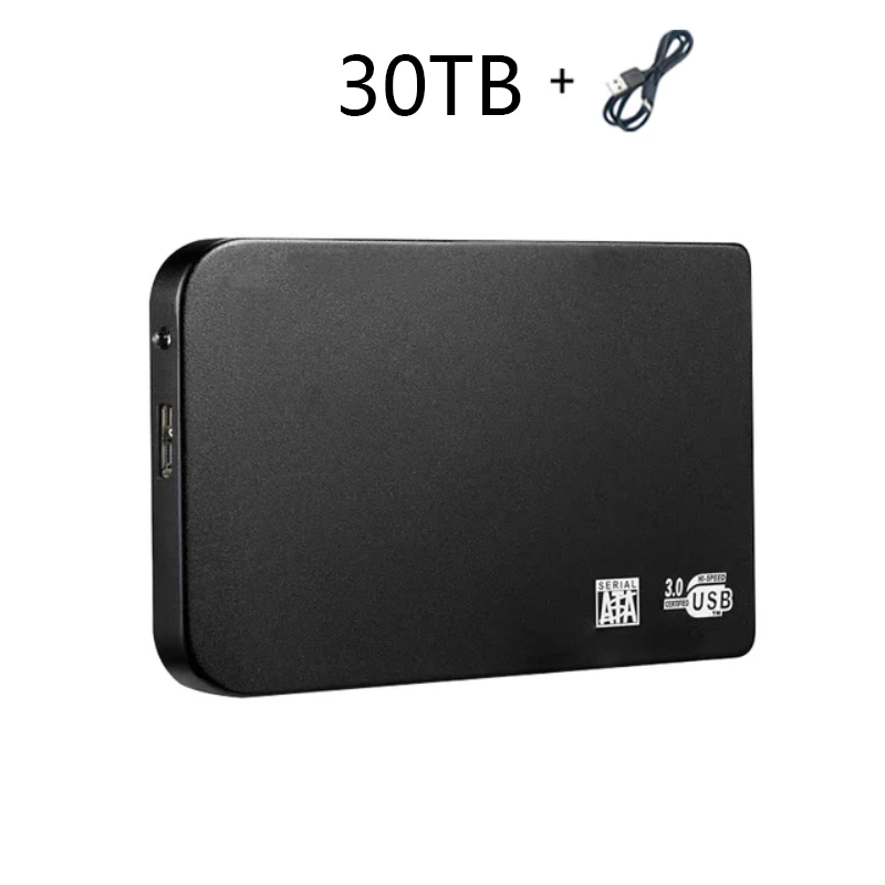 Lenovo 256TB High-speed SSD USB 3.0 Behuizing Mobiele harde schijf hoesjes voor SSD Externe opslag HDD Box met USB3.0 kabel ABS