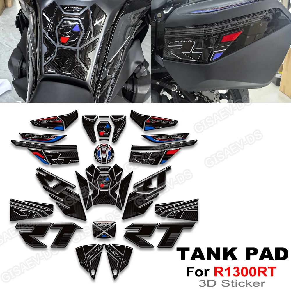 2025 2026 Motorcycle For R1300RT R 1300 RT R1300 Tank Pad Cap Protection Kit Fairing Fender Covers Handshield Stickers Decals