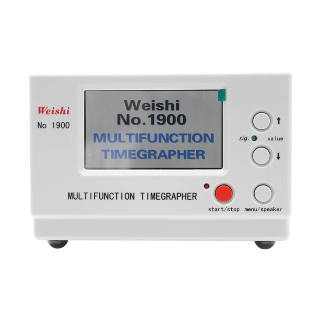 Weishi NO. Timegrapher 1900. Mechaniczny zegarek. Tester czasu. Wielofunkcyjna automatyczna maszyna do kalibracji czasu