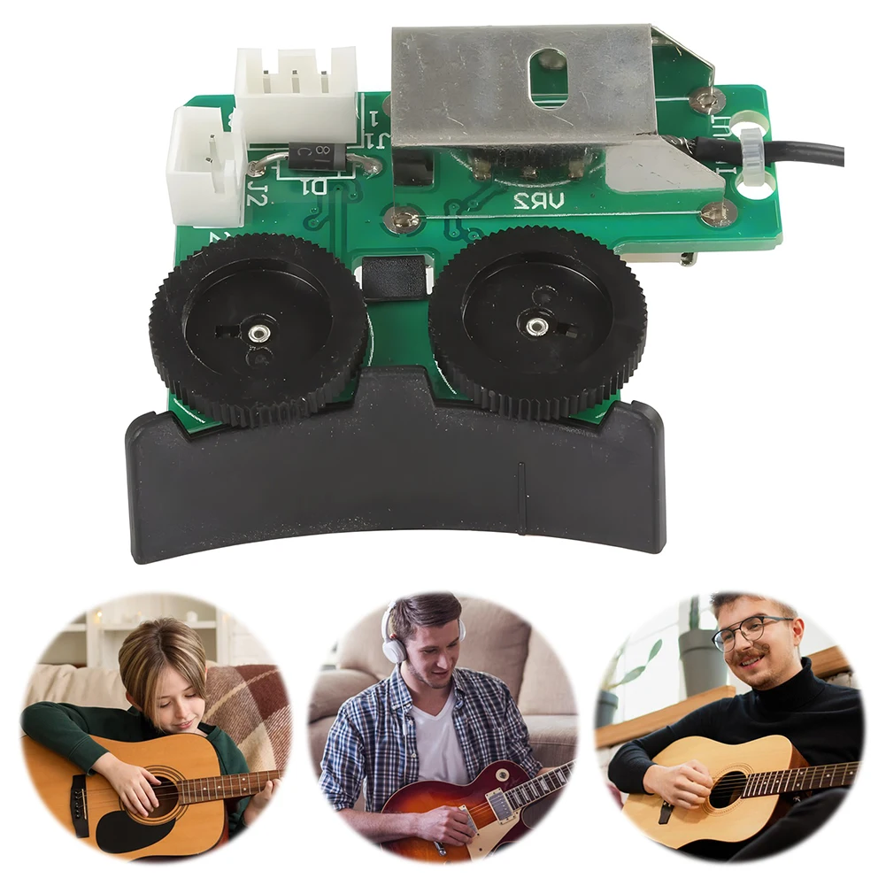 테일 네일 픽업 픽업 이퀄라이저 시스템 VT1 클래식 우쿨렐레 어쿠스틱 기타 용 DIY 튜너 피에조 픽업