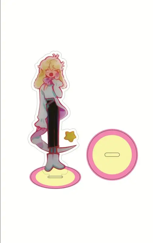 شخصيات المرحلة الغريبة لوحات الاكريليك الواقف زخرفة سطح المكتب أنيمي عمل الشكل الملحقات جمع الاطفال الشكل اللعب هدية #5