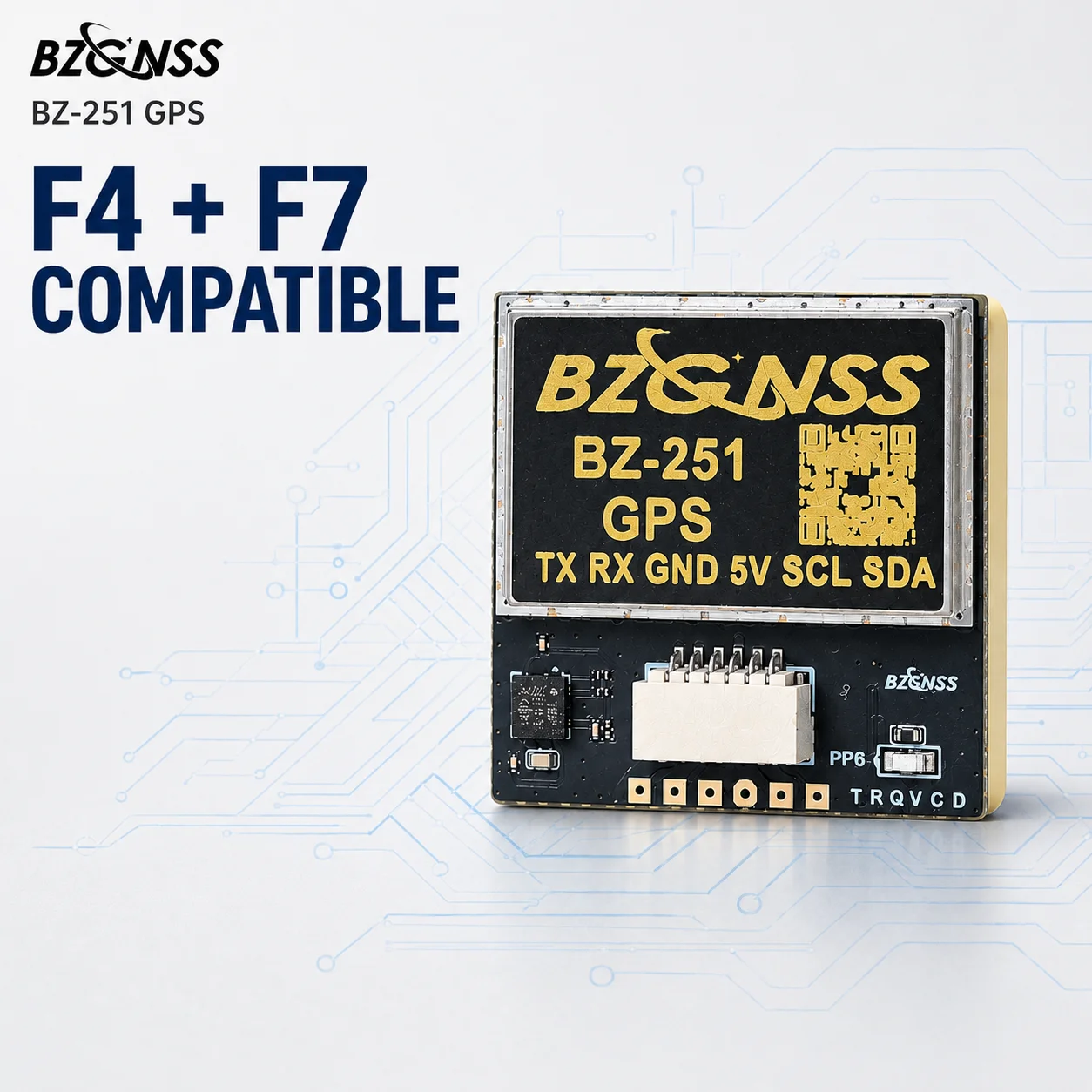 Drone Compass - Module GPS FPV BZGNSS BZ-251 M10