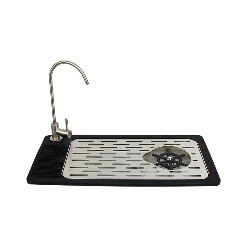 

Wholesale Stainless Steel Dishwasher with Faucet Cup Rinser