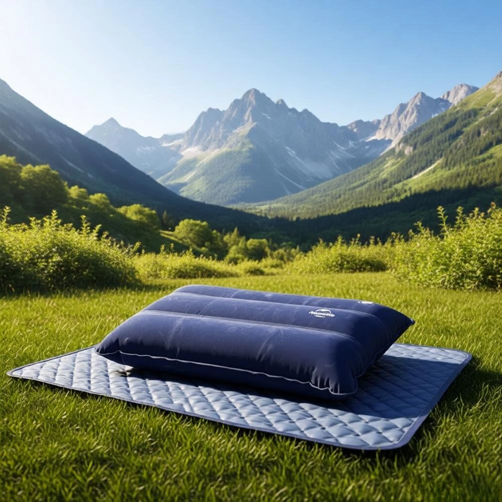 Naturehike Camping Pillow Ultralight Inflatable Pillow for Neck Support Comfortable Portable Backpacking Travel Office Pillow