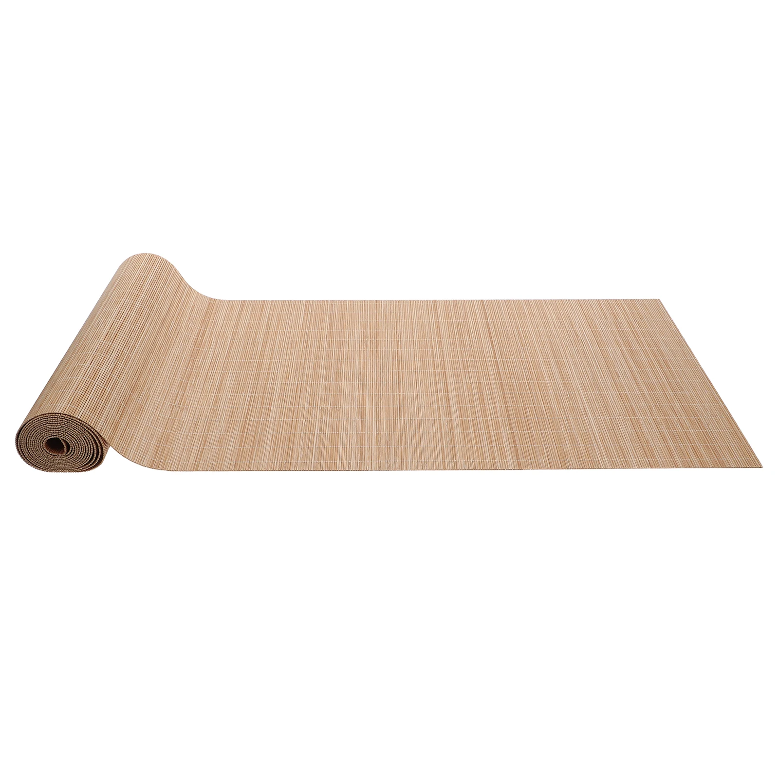 

Bamboo Table Runner Cuttable Dining Mat Tea Mat Heat Resistant Easy Clean for Kitchen Parties Outdoor Use