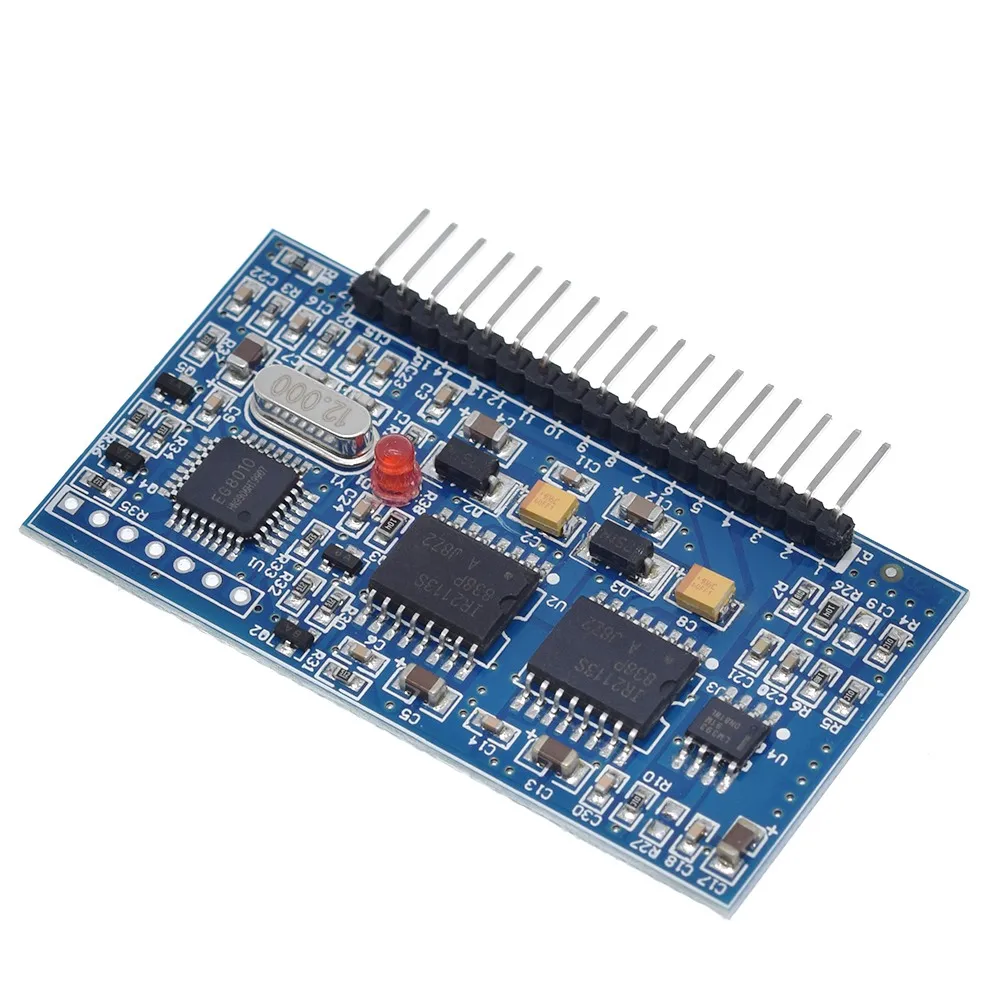 TZT 5V DC-AC Pure Sine Wave Inverter SPWM Driver Board EGS002 12Mhz Crystal Oscillator EG8010 + IR2113 Driving Module