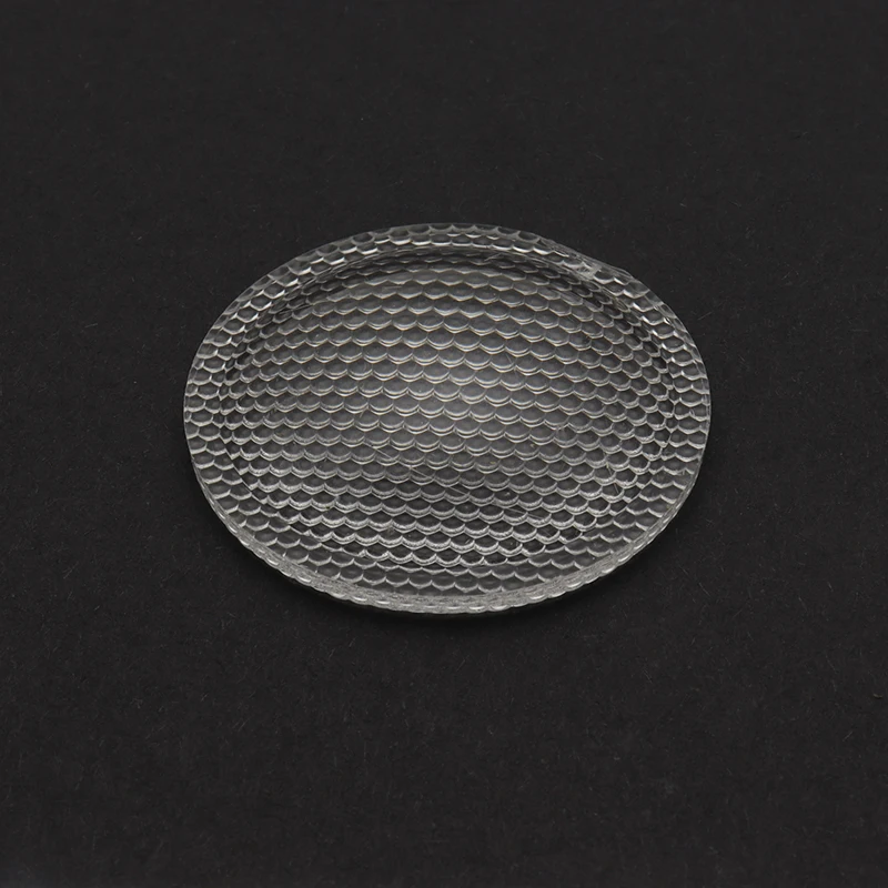 20mm 23mm 38mm Bead or Smooth Surface Acrylic Plano Convex Lens Reflector Lampshade Cover for LED Flashlight Headlamp Bike Light