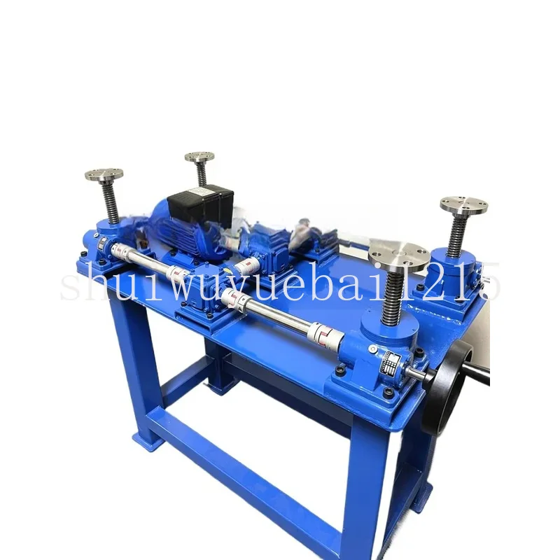 SWL Fixed Lifting Platform Electric Hand Cranked Spiral Small Screw Lift Linkage Worm Gear