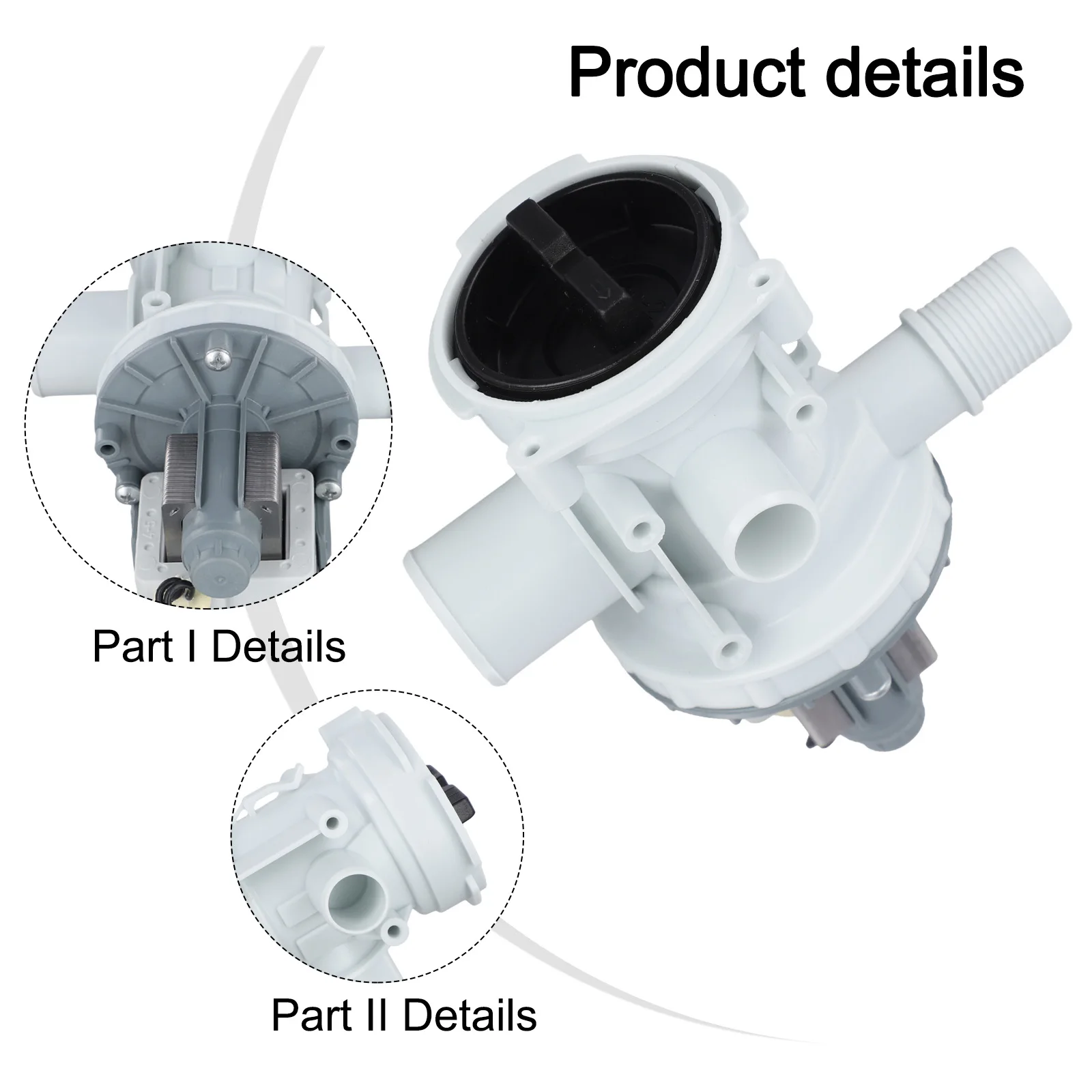 

PX 235 Motor Drum Washing Machine Drain Pump Designed for WF R1065S R1053 C863 C963 R853 Easy Installation and Reliable Use