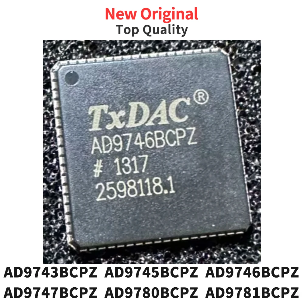 (1 Piece) AD9743BCPZ AD9745BCPZ AD9746BCPZ AD9747BCPZ AD9780BCPZ AD9781BCPZ AD9783BCPZ LFCSP-72 New Original