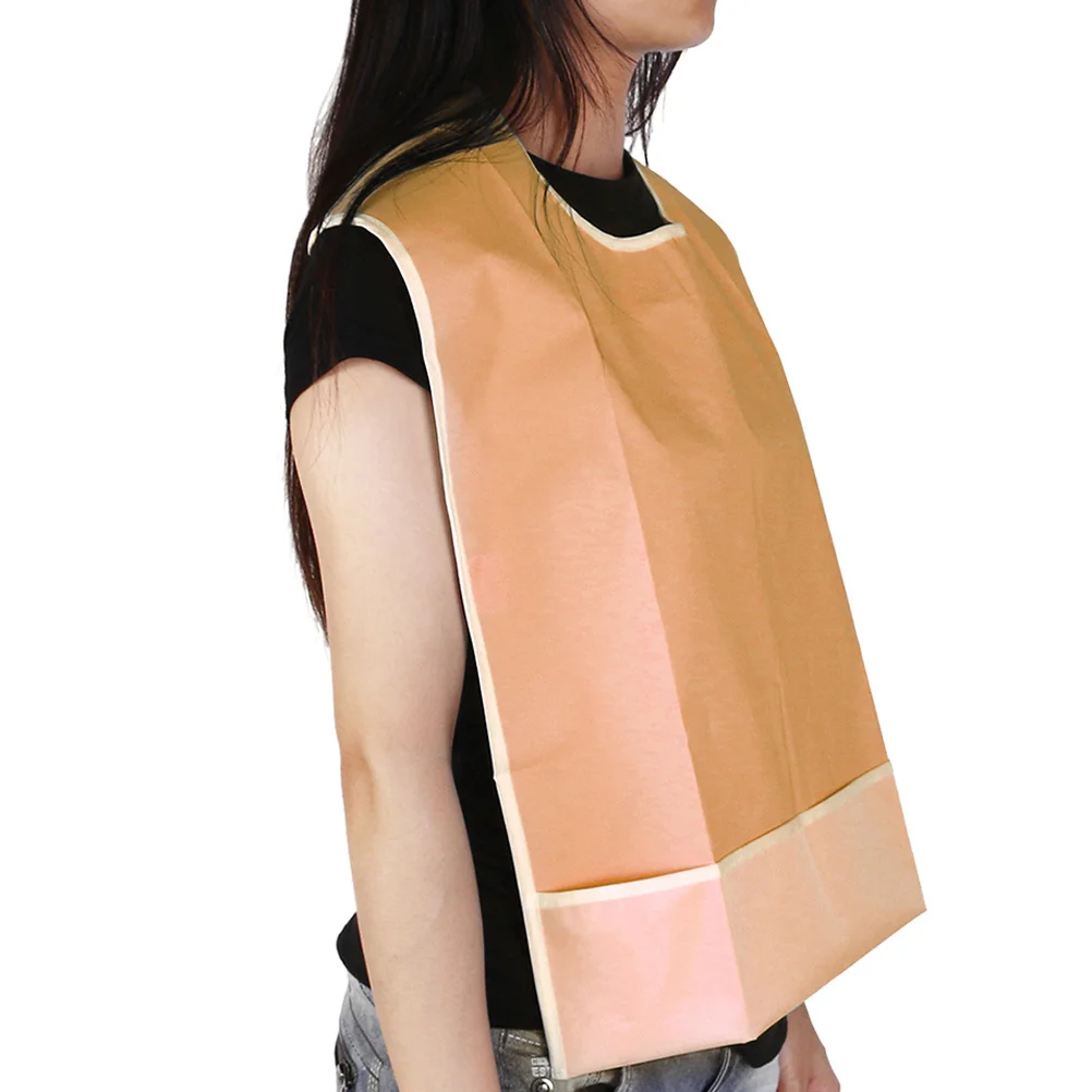 

2 шт. водонепроницаемые нагрудники для взрослых, ПВХ, многоразовая защита для еды для мужчин, защита для одежды для пожилых людей с ограниченными возможностями, устойчивая к пятнам