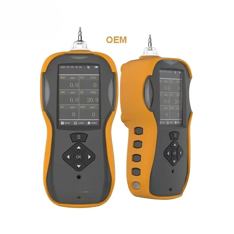 Safewill Industrial Portable Multi Detector Pump Type Hydrocarbon Handheld High Accuracy Leak Detector Sensor USB