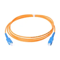 SC/UPC-SC/UPC-SM 3mm Fiber Optic Jumper Cable Single Mode Extension Patch Cord