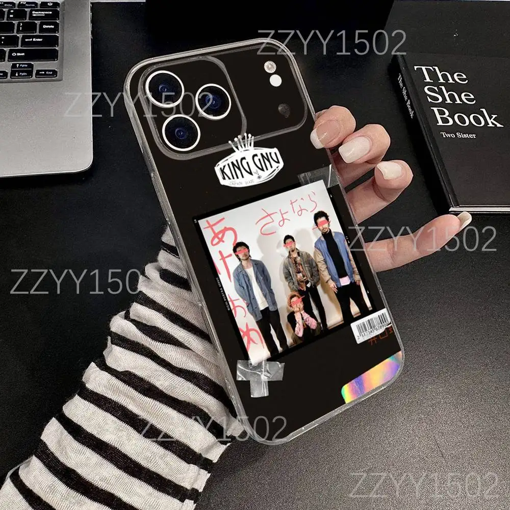 킹 구노 래퍼 폰 케이스 아이폰 17,16,15,14,13,12,11 프로,맥스,플러스,X,XS,XR,SE4,E 미니 투명 소프트