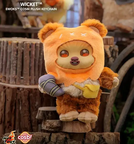 Genuine Hot Toys Star Wars Ewok Cosbi Keychain Blind Box Vol.2