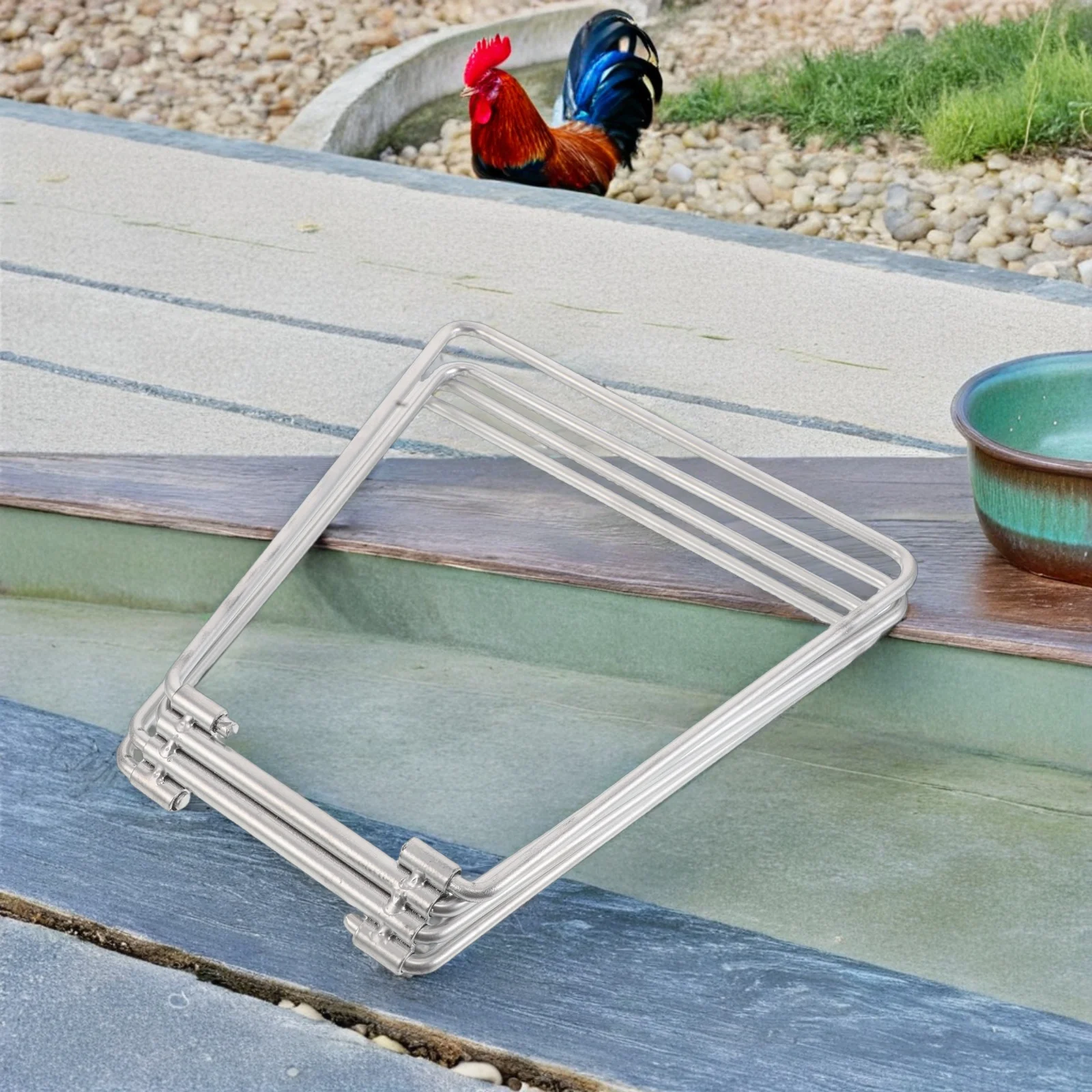 

Lightweight Outdoor Camping Durable Metal Cooler Frame Portable Coffee Stand for Hiking Picnic Stable Stoollike Design Quick