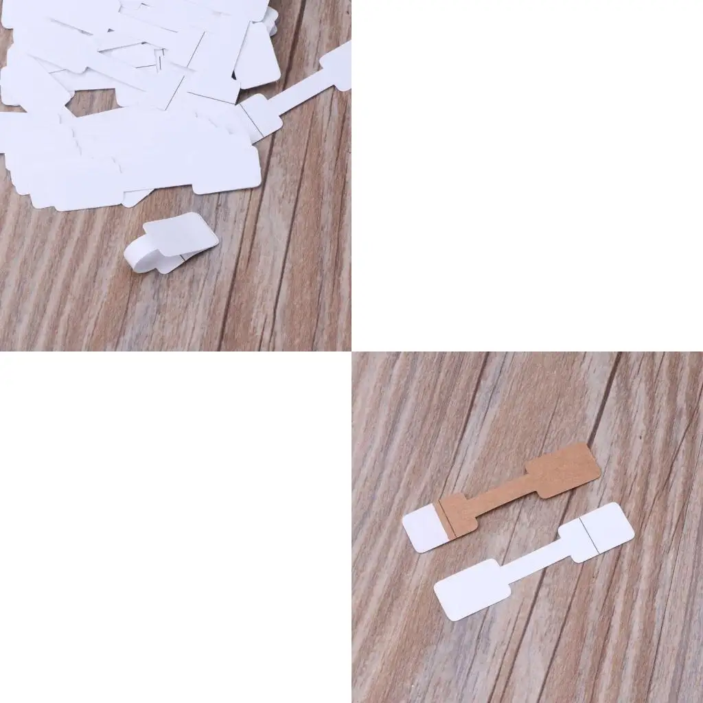 

52 шт. самоклеящиеся короткие кольца для гантелей, идентификационная прямоугольная бирка со штангой