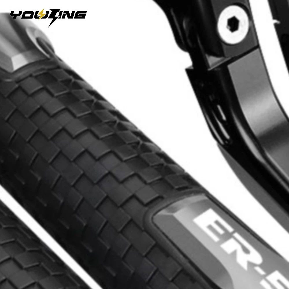 

For KAWASAKI ER5 ER-5 er 5 2004-2005 Motorcycle Brake Clutch Levers 7/8"22MM Handlebar Grips Handle Bar Grip Ends Plugs