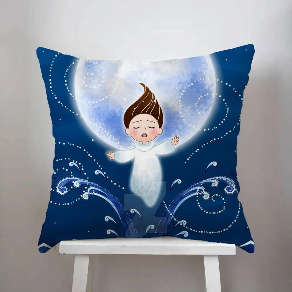 أغنية البحر كيس وسادة فاخر على الوجهين لوسائد السيارات 45x45 الوسائد غطاء المنزل والديكور أريكة المخدة 50x50