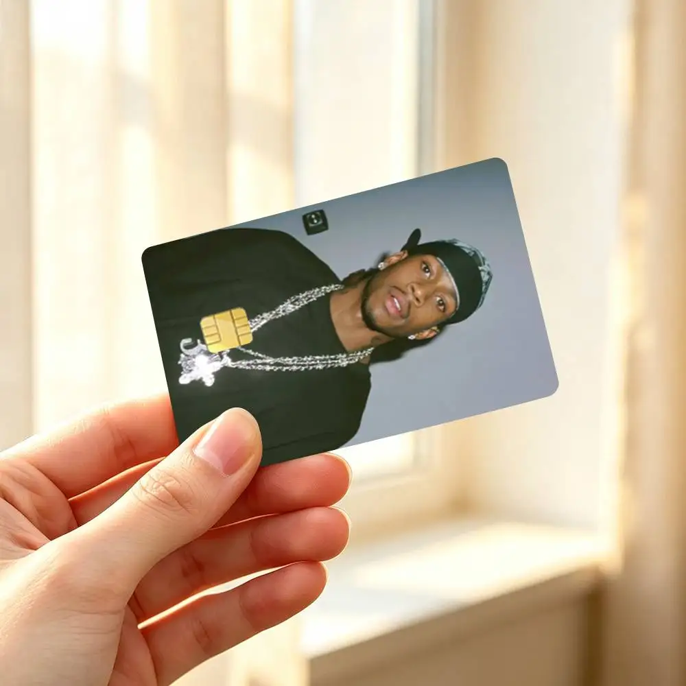 Allen Iverson Basketball star Credit Card HD Stickers Easy to replace, change card style anytime as you like