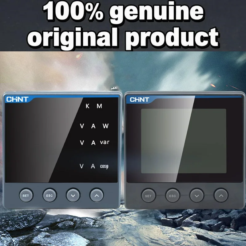 1pcs 100% Original CHINT PD666 Three phase digital display current voltage power frequency multifunctional instrument R485 380V