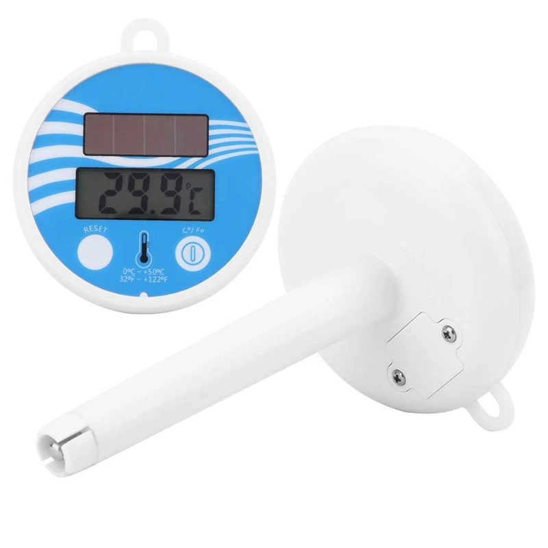 2 PCS Floating Digital Pool Thermometer Mini Resistant Easy Read Water Thermometer ABS For Outdoor & Indoor Swimming Hot Tub